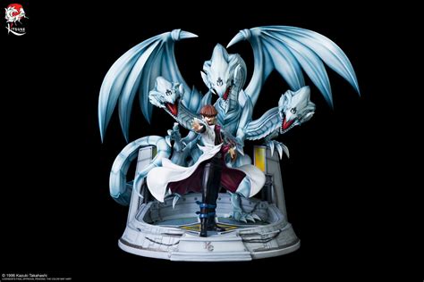 ArtStation - Kaiba & Blue Eyes Ultimate Dragon (Yu-Gi-Oh!) - Resin Statue Prototype