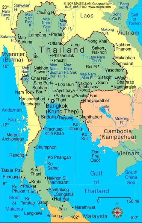 Heritage | Thailand map, Thailand travel, Myanmar travel