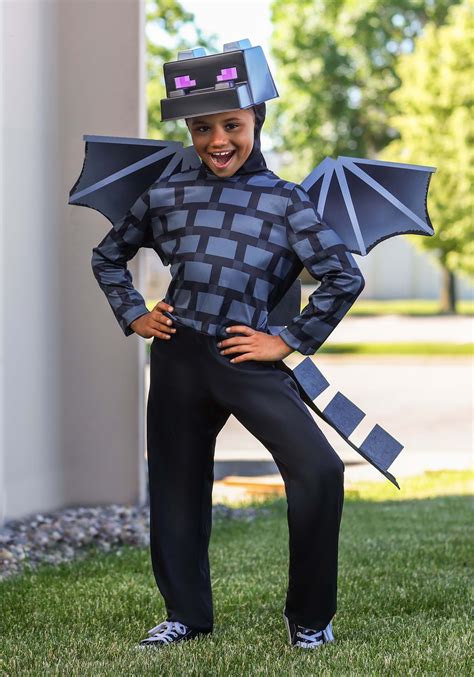 Minecraft Classic Ender Dragon Kid's Costume | Scary halloween costumes ...