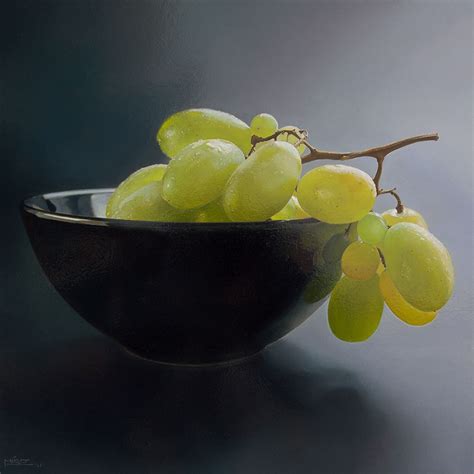 Still-Life With Grapes by Lefthand666.deviantart.com | Still life fruit ...