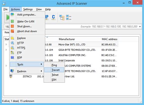 Advanced IP Scanner - Download Free Network Scanner.