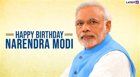 Narendra Modi Birthday Wishes And Greetings: Wish Indian Prime Minister ...