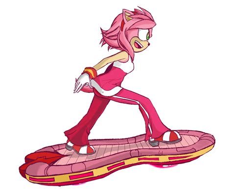 Sonic Riders Amy by SchwarzenEulen on DeviantArt