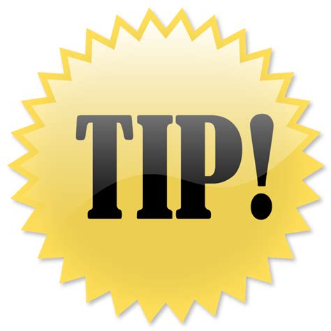 Tips Icon Transparent File | PNG Play