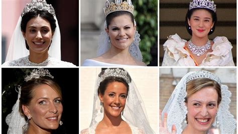 Royal wedding tiaras: The spectacular diamond and pearl tiaras worn by ...