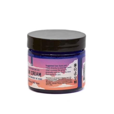 1000mg CBD Oil Pain Cream - For targeted relief of muscle and joint pain