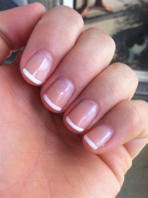 Foxy Lady Beauty: French Tip Shellac Nail Polish