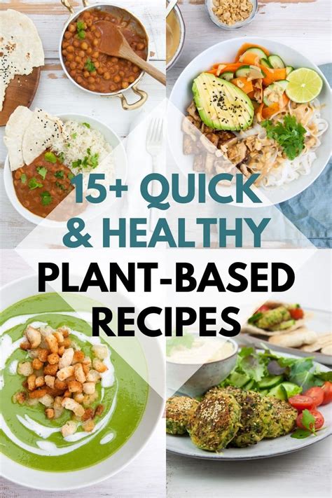 15 Quick & Healthy Plant-Based Recipes | Elephantastic Vegan