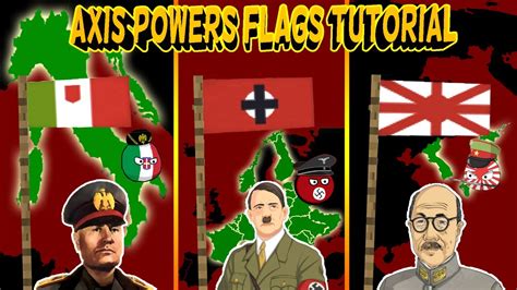 Axis Powers Ww2 Flags