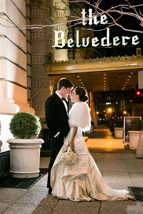 A Classic, Formal Wedding at Belvedere Hotel in Baltimore, Maryland