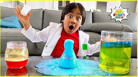 Easy DIY Science Experiments For Kids with Ryan #StayHome Learn #WithMe – allathome