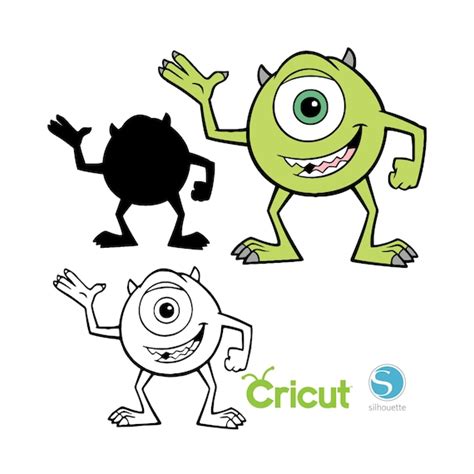 3 Mike Wazowski SVG Bundle SVG for Cricut and Silhouette - Etsy New Zealand