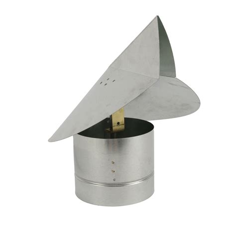 HVAC Wind Directional Chimney Cap - Galvanized | FAMCO