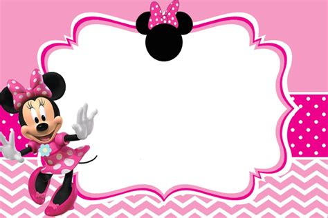 Minnie Mouse Free Printable Invitation Templates – Invitations Online