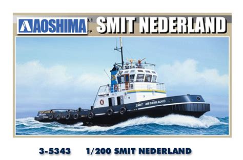 Aoshima: 1/200 Tugboat Smit Nederland - Model Kit | at Mighty Ape Australia