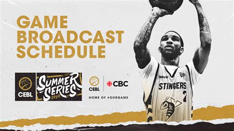 Canadian Elite Basketball League, CBC Sports Announce Schedule for CEBL ...