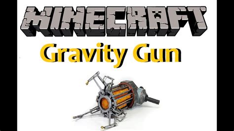 Minecraft Mod Showcase: Gravity Gun [1.6.2] - YouTube