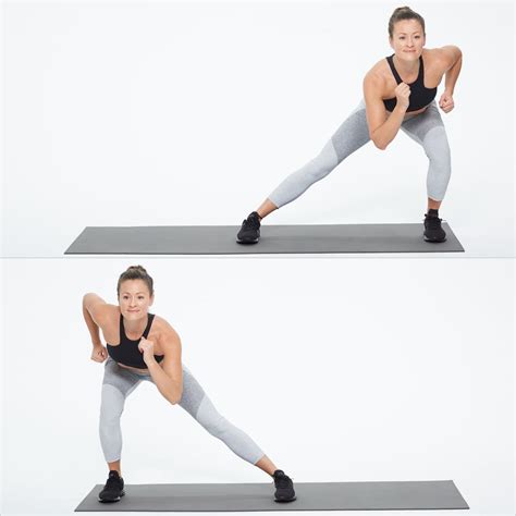 Alternating Side Lunge | Bodyweight Workout | 20 Minutes | POPSUGAR Fitness Photo 7