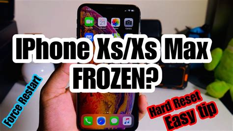 How To Hard Reset Or Restart iPhone 11 Pro Max/ Xs/Xs Max/Xr (Frozen Screen Tip)