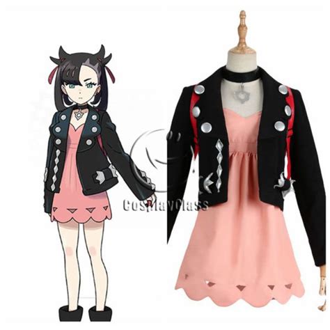 Pokemon Sword/Shield Marnie Uniform Cosplay Costume - CosplayClass | Cosplay costumes, Cosplay ...