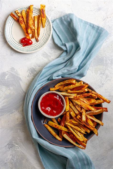 White Sweet Potato Fries (Cinnamon Cayenne!) - Champagne Tastes®