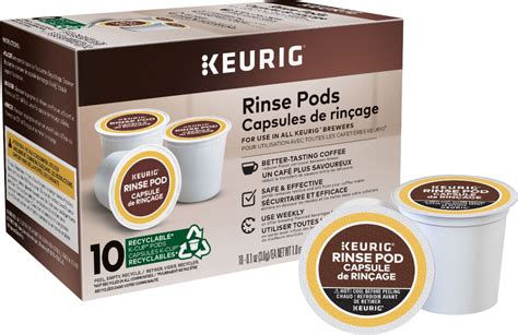 Questions and Answers: Keurig Rinse Pods (10-Pack) White 5000330357 - Best Buy