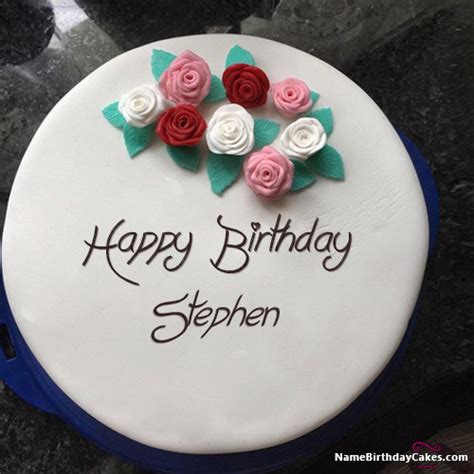 Happy Birthday Stephen Cakes, Cards, Wishes