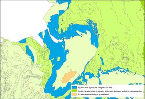 Hydrogeology 625K digital hydrogeological map of the UK - British ...