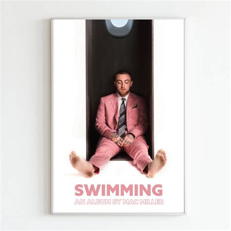 Swimming Mac Miller Album Cover Poster - Etsy