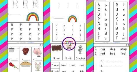 Classroom Freebies: Letter Rr Freebie