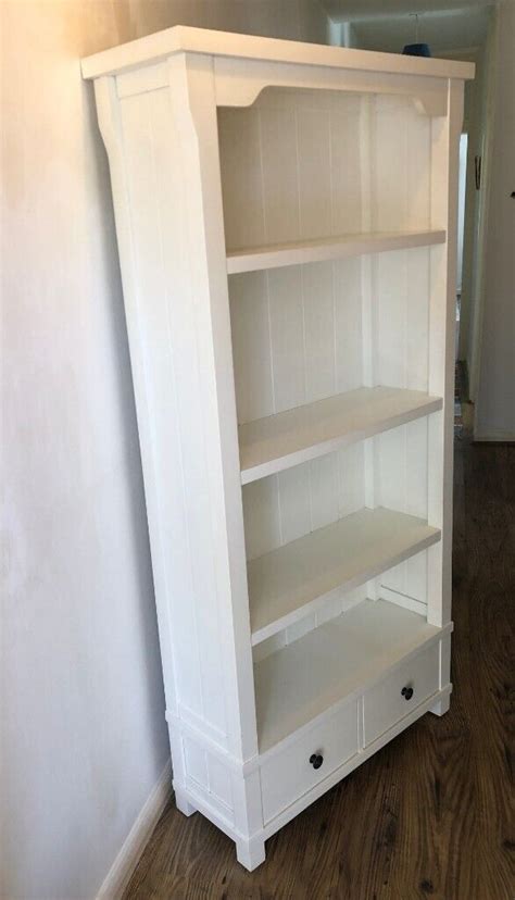 Bookcase With Drawers White – Warehouse of Ideas