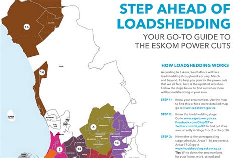 Loadshedding Cape Town / Load Shedding Data Map Cape Town - Oliver Rasmussen