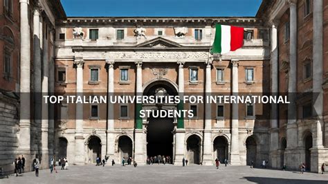 Top Italian Universities for International Students - Master Blog