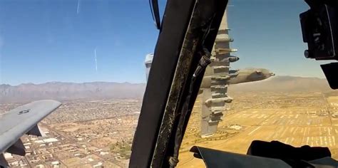 This Video Takes You Inside The Cockpit of An A-10 Warthog During a Training Mission - Industry Tap