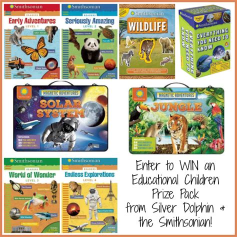 Educating Children with Silver Dolphin Books & the Smithsonian + Giveaway - Nanny to Mommy