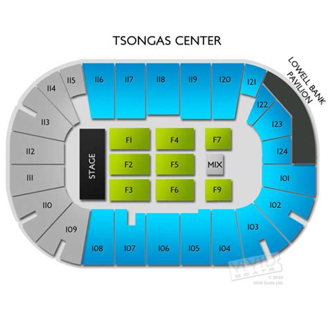 Tsongas Center Seating Chart | Vivid Seats