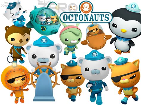 50 Octonauts Disney Junior Digital Clipart For Instant