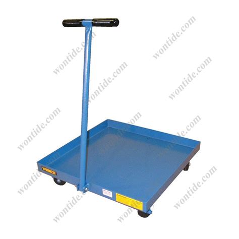 Steel Drum Dolly with Handle DDH002 - Wontide Material Handling Equipment