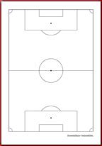 Free Football Pitch Template - PRINTABLE TEMPLATES