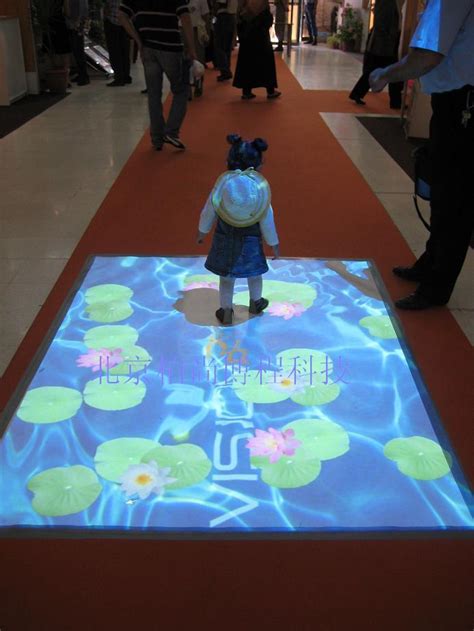 Interactive Floor Projection System - Interactive Floor Projector and Projector