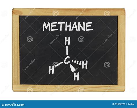 Chemical Formula Of Methane Stock Illustration - Image: 39066776