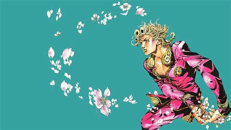 HD wallpaper: JoJo's Bizarre Adventure, Giorno Giovanna, minimalism, manga | Wallpaper Flare