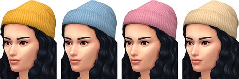 Beanie Collection | Cc beanie, Maxis match, Beanie