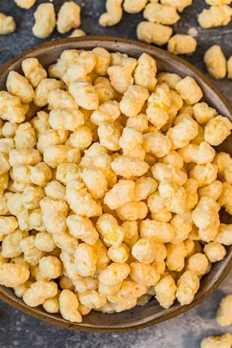 Candied Corn Puffs Snack Mix Recipe - The Cookie Rookie®