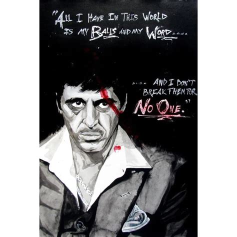 Al Pacino Scarface Poster Silk Fabric Poster Print Cloth Fabric Wall ...