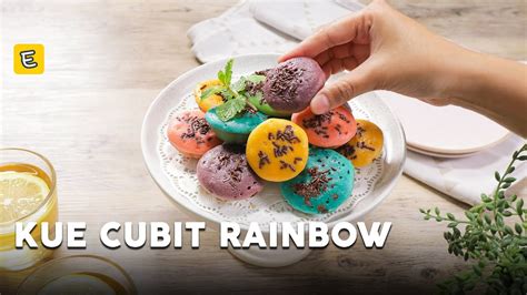 Resep Kue Cubit Rainbow - YouTube