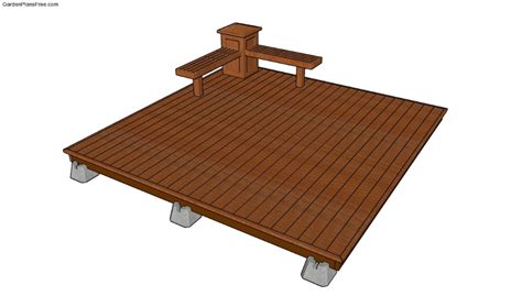 Deck plans free | Deck plans, Floating deck plans, Deck building plans