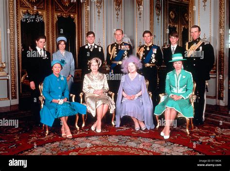 House of Windsor Royal Family Stock Photo - Alamy