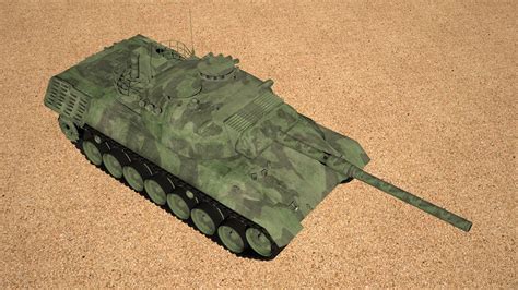 Leopard 1 3D Model MAX | CGTrader.com