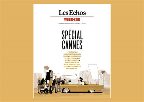 Les Echos WE - Special Cannes issue :: Behance